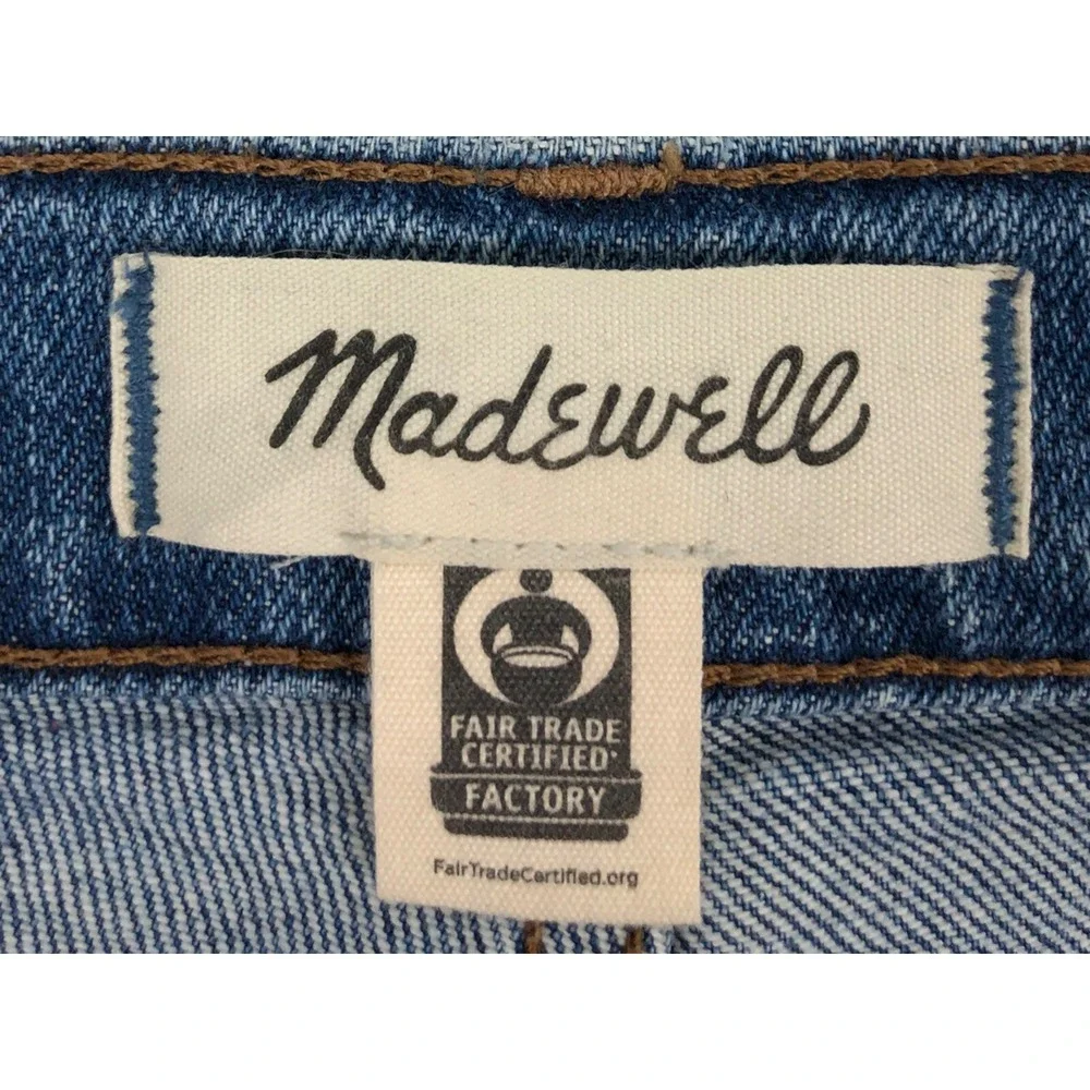 Madewell 32 X 25 (actual) The Perfect Vintage High Rise Cotton Blend Size 30